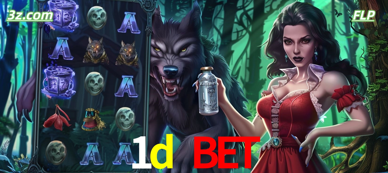 Slots online tema de lobisomem e vampira no 1d bet cassino Brasil