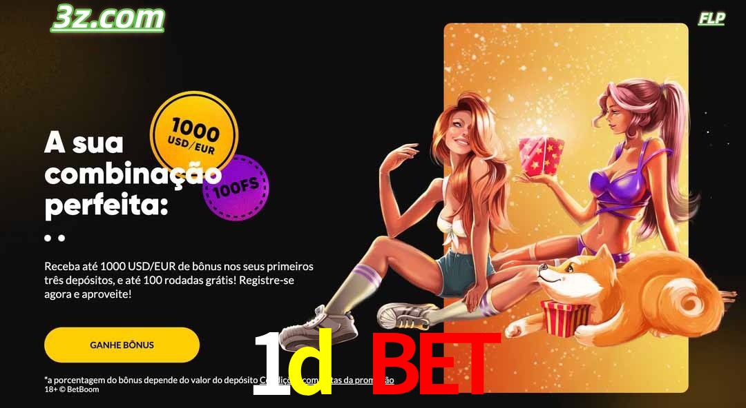 1d bet cassino online Brasil com promoção especial de depósito e jackpots