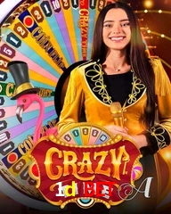 Crazy Time live game no 1d bet cassino com entretenimento ao vivo para jogadores do Brasil