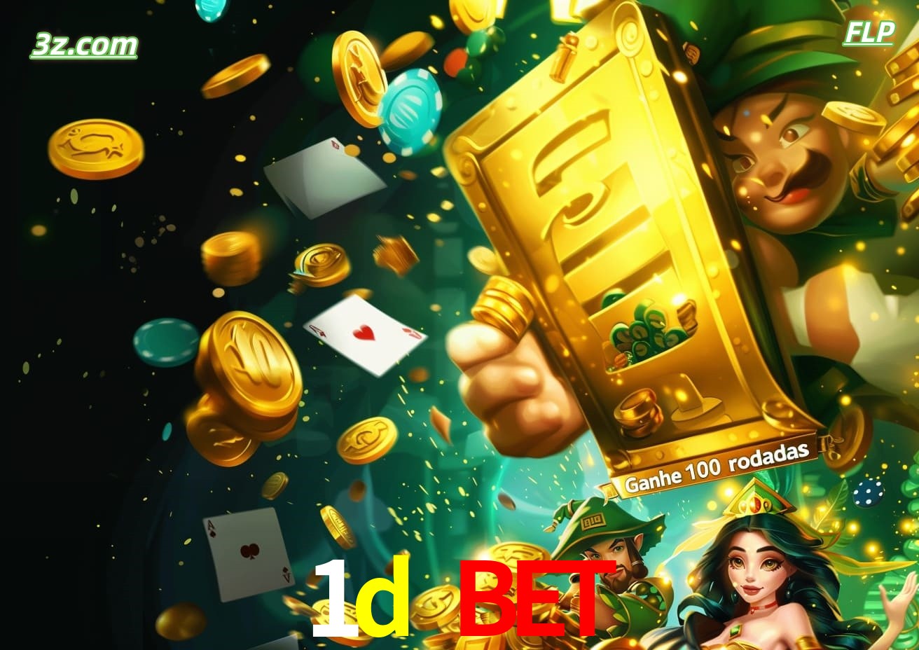 Cassino online 1d bet Brasil com caça-níqueis e bônus de 100 rodadas grátis